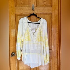 NWT Free People Boho Top M